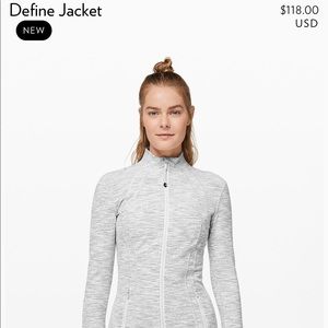 Classic lululemon define jacket